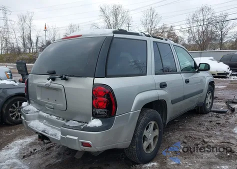 2005 Chevrolet Trailblazer Ls из США, поврежденный, VIN 1GNDT13S252370090